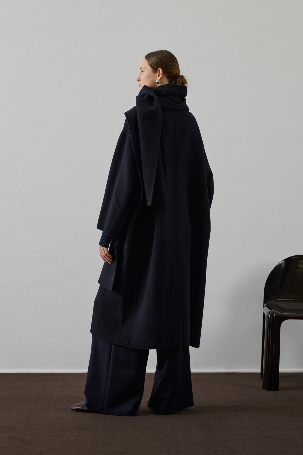 Manteau Finn - Deep Navy - Laine - Femme vue 2