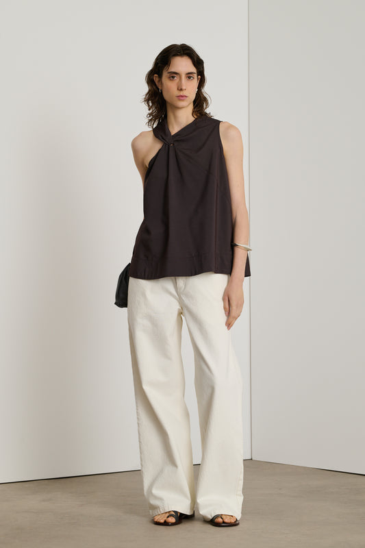 Top Enora - Marron Foncé - Femme