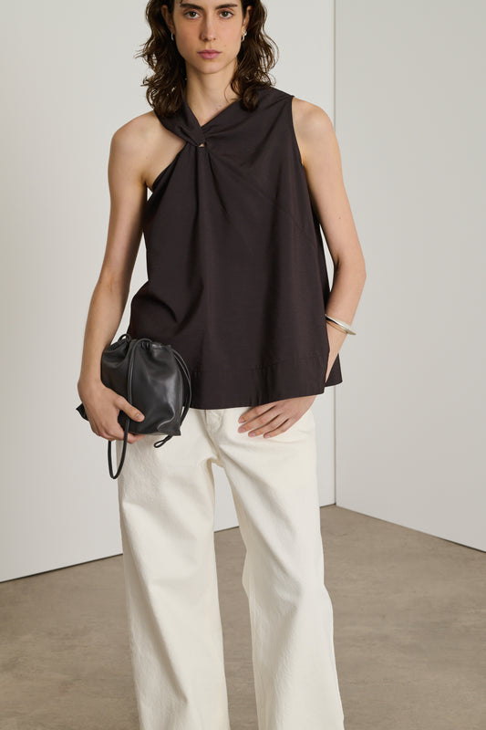 Top Enora - Marron Foncé - Femme