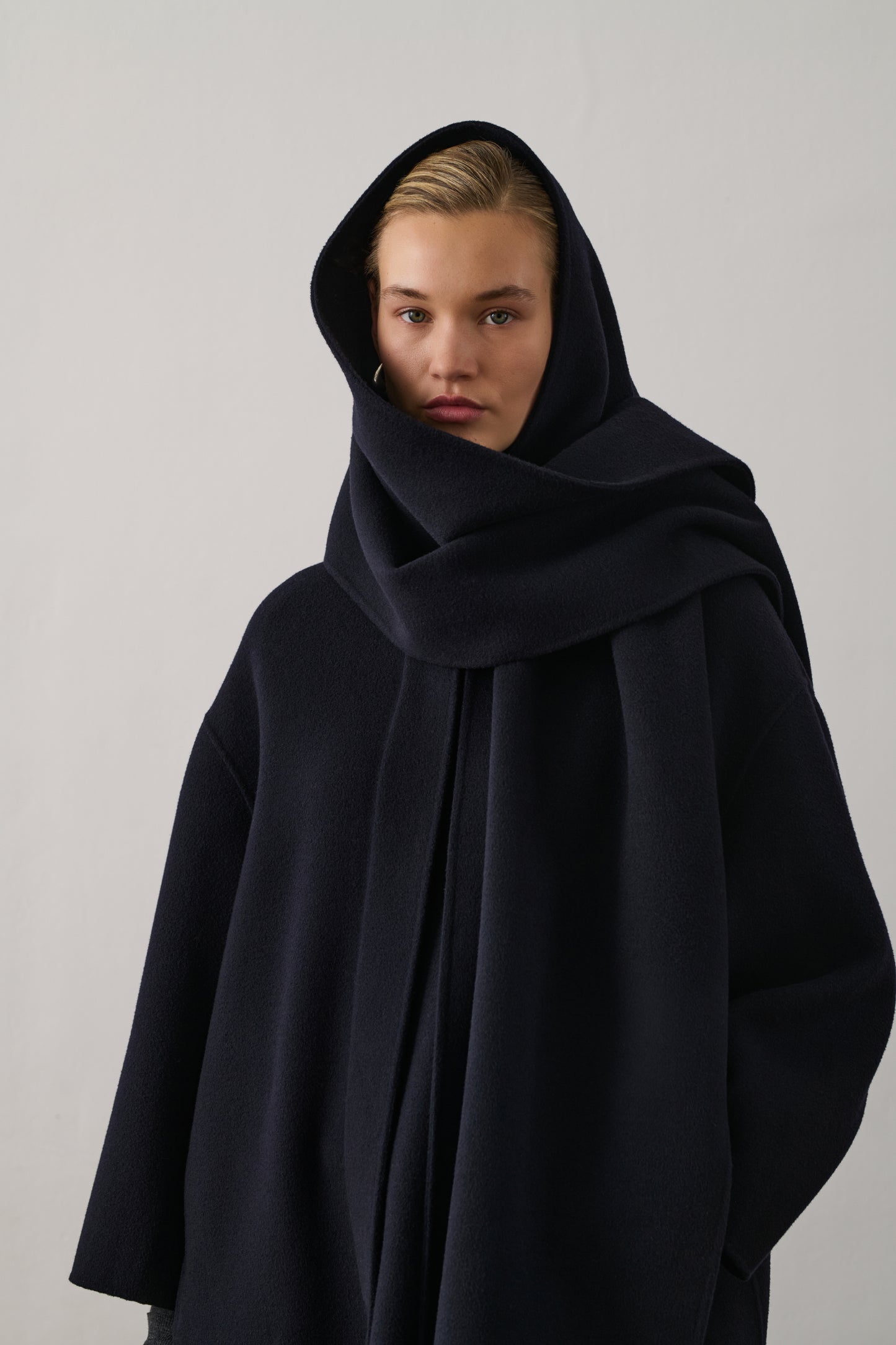 Manteau Finn - Deep Navy - Laine - Femme