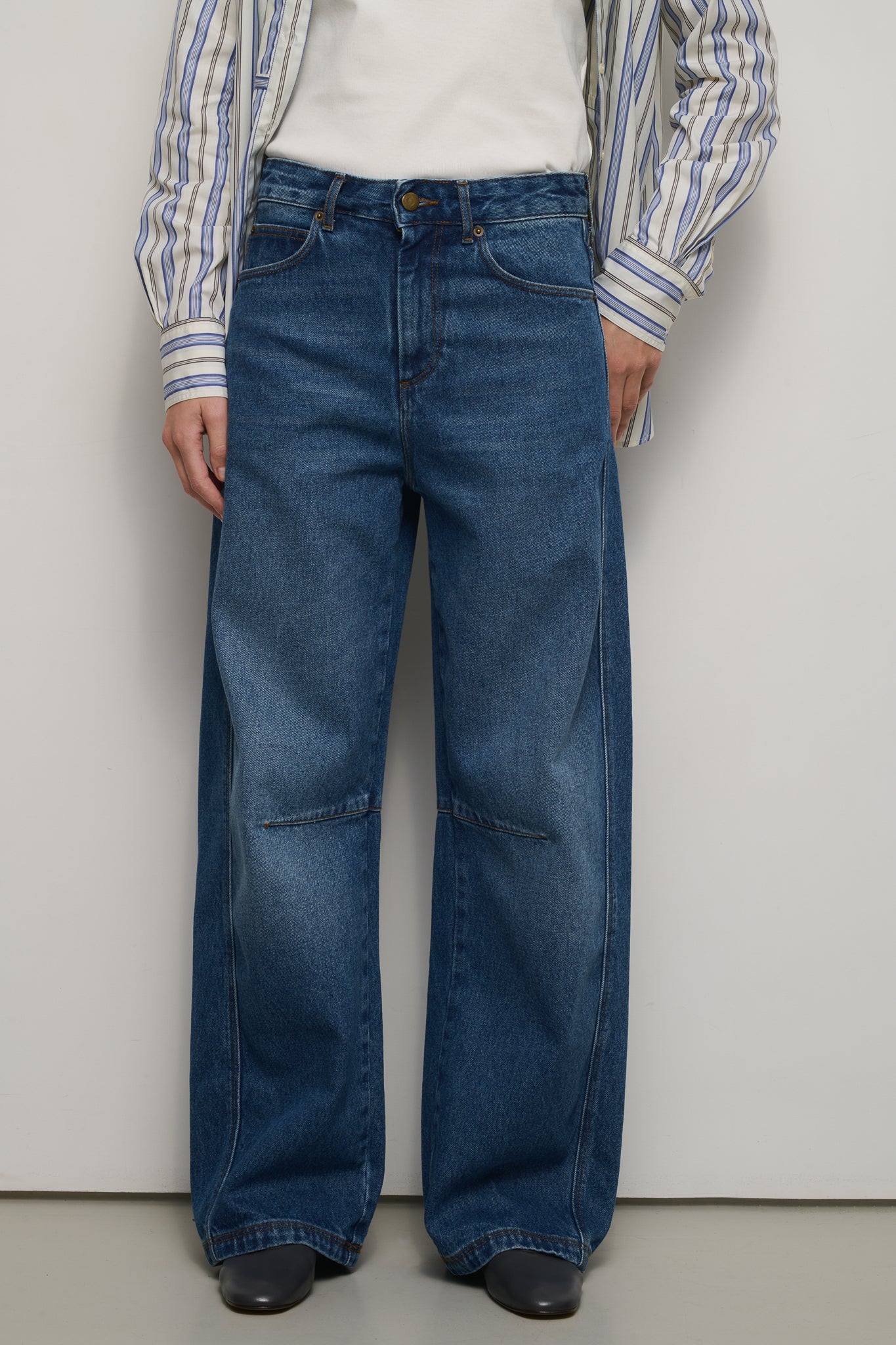 Jean Eliott - Bleu - Coton - Femme