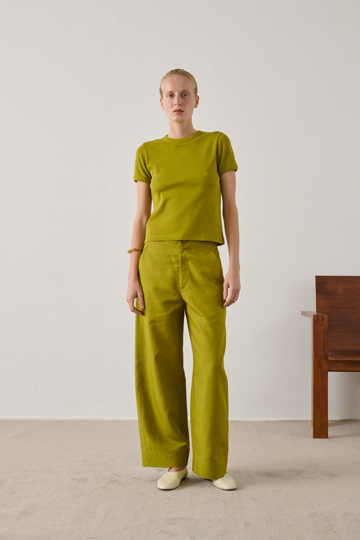 Pantalon Dario - Absinthe - Femme vue 1