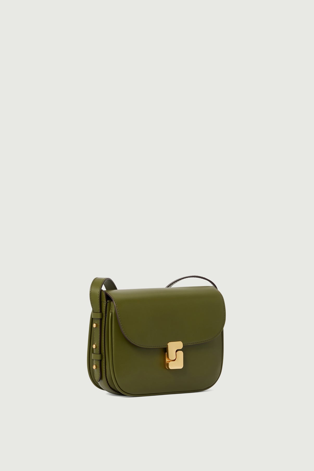 Sac Bellissima Mini - Vert Olive - Cuir - Femme vue 3