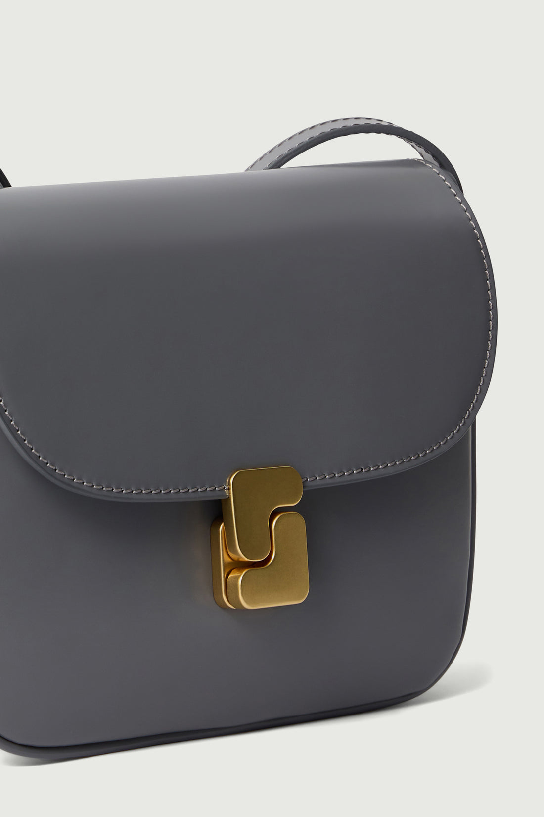 Sac Bellissima Mini - Gris - Cuir - Femme